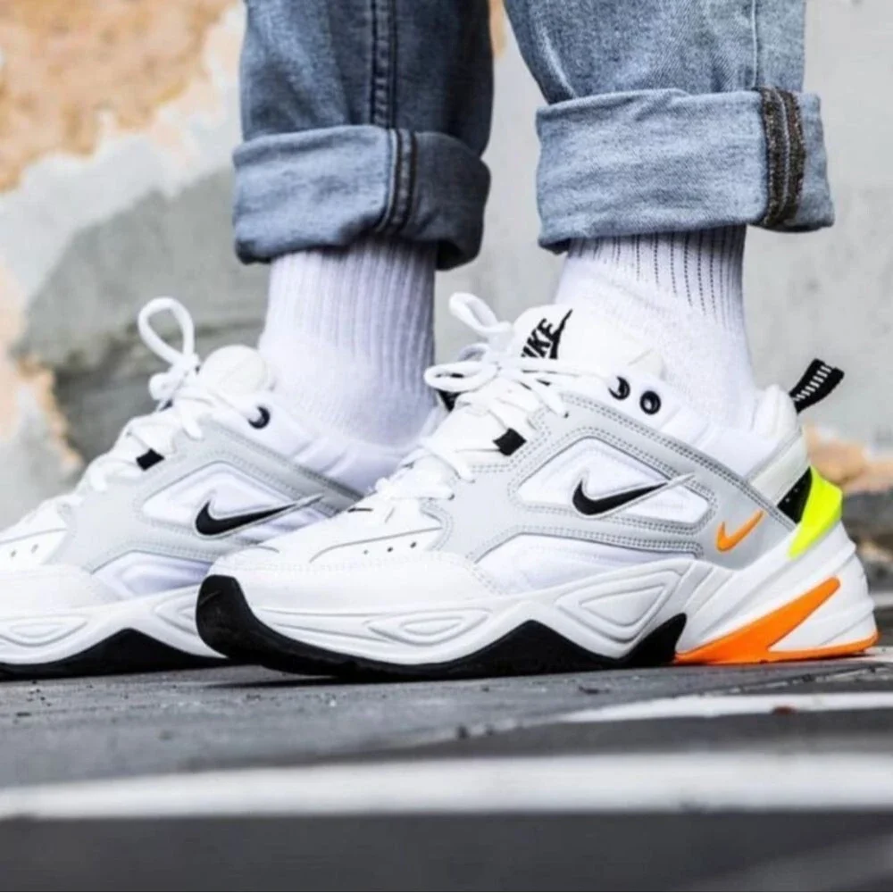 Nike Men's M2K Tekno 'Pure Platinum' Running Shoes Sneakers, Sz 10.5